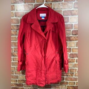 Columbia Women's Red omnishield Jacket sz L
